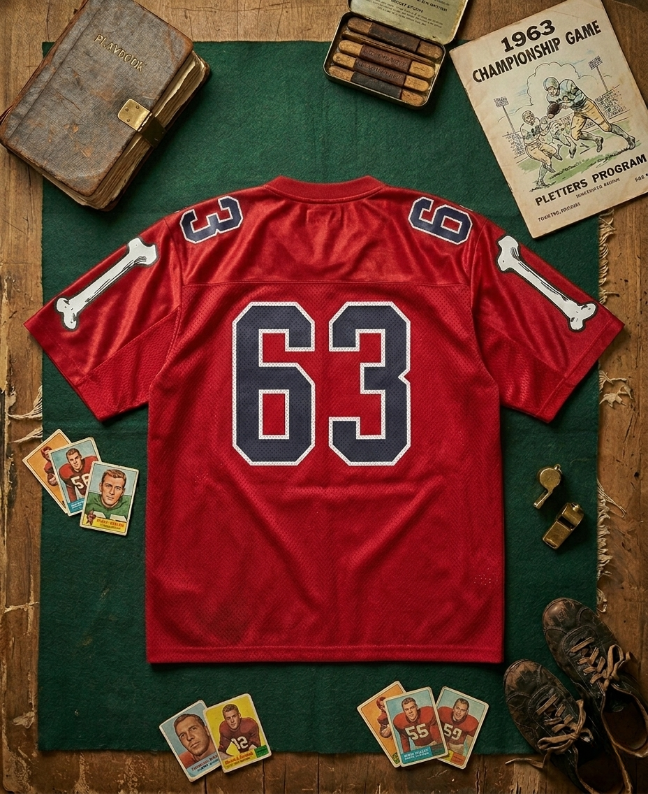 Maillot Football Américain Rouge 63