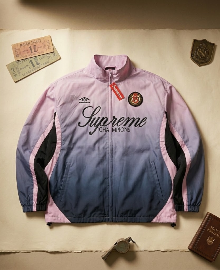 Veste Track 90s – Rose