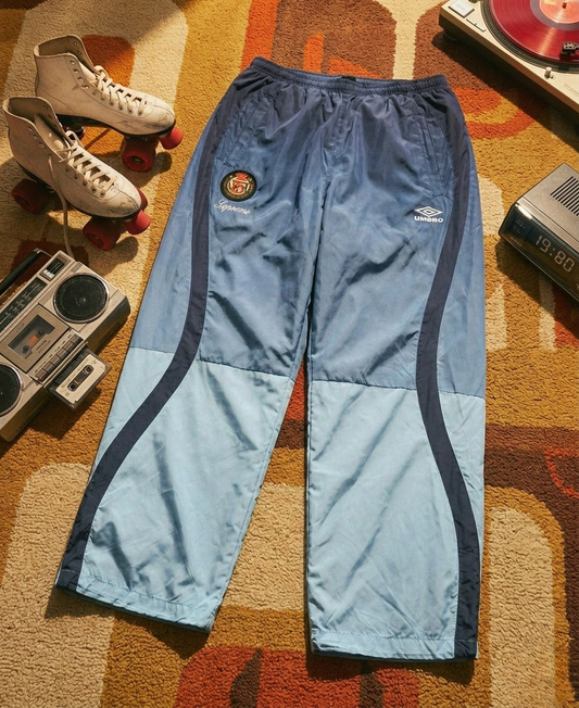 Pantalon de Survêtement bleu Rétro Bicolore