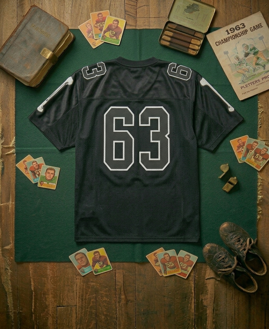 Maillot Football Américain noir 63