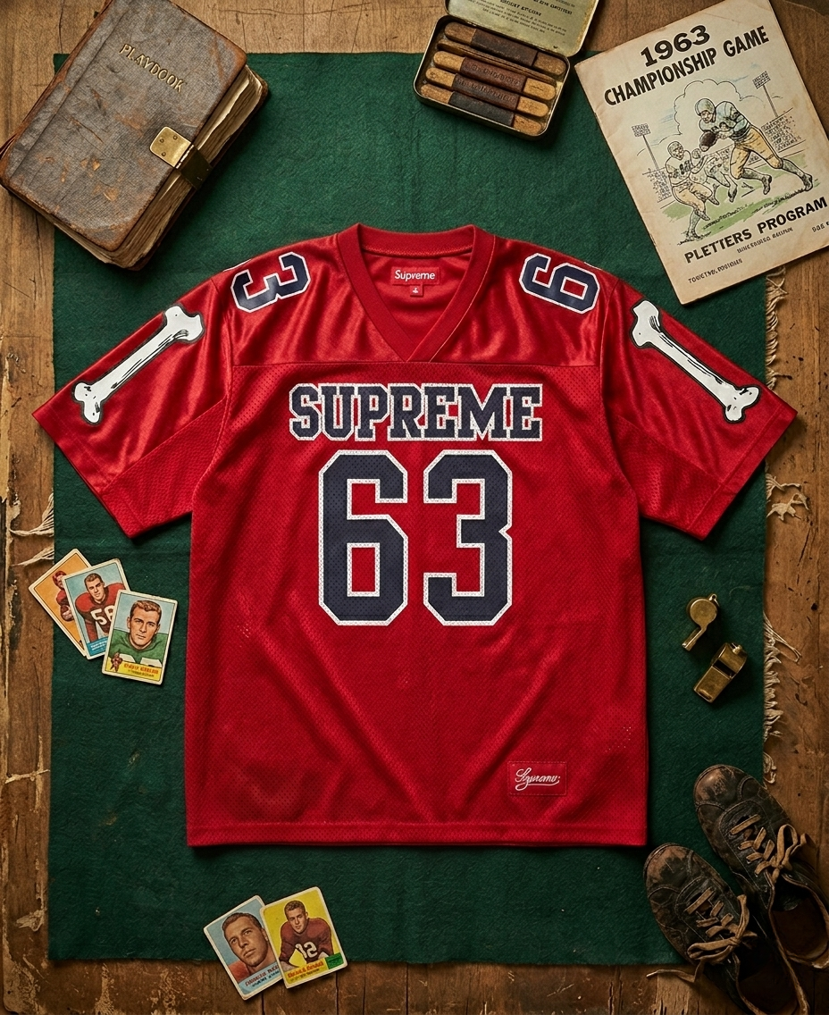 Maillot Football Américain Rouge 63